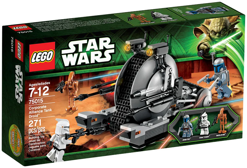 75015 - Corporate Alliance Tank Droid - EMPTY BOX ONLY - Image 2