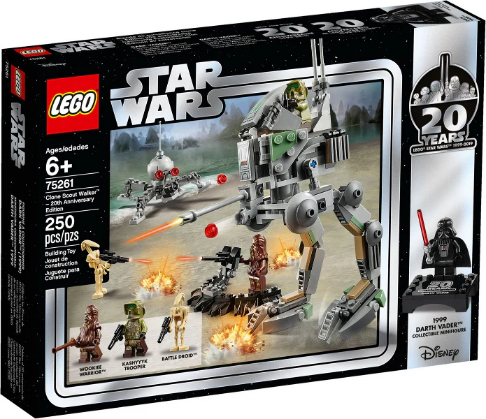75261 - Clone Scout Walker – 20th Anniversary Edition - EMPTY BOX ONLY - Image 2