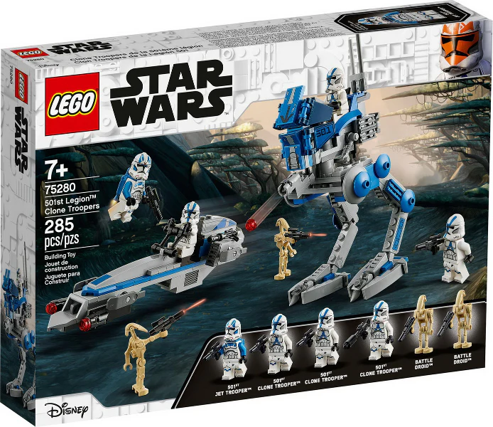 75280 - 501st Legion Clone Troopers - EMPTY BOX ONLY - Image 2