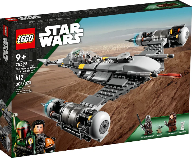 75325 - The Mandalorian's N-1 Starfighter - EMPTY BOX ONLY - Image 2