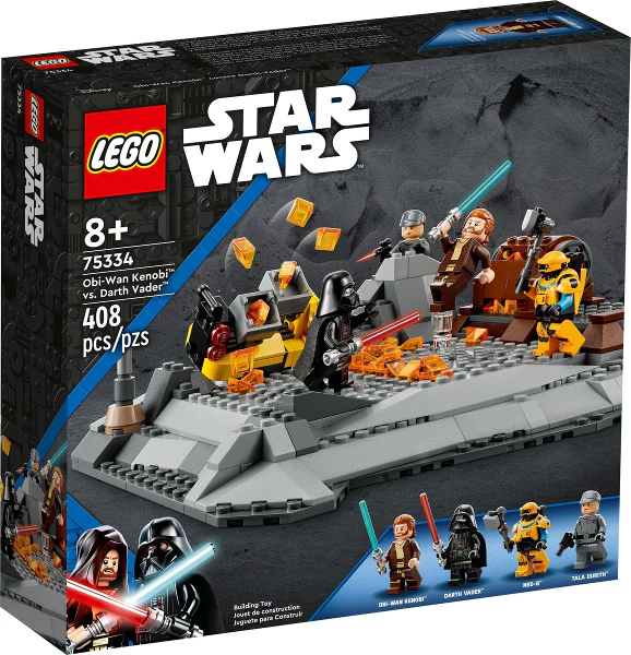 75334 - Obi-Wan Kenobi vs. Darth Vader - EMPTY BOX ONLY - Image 2