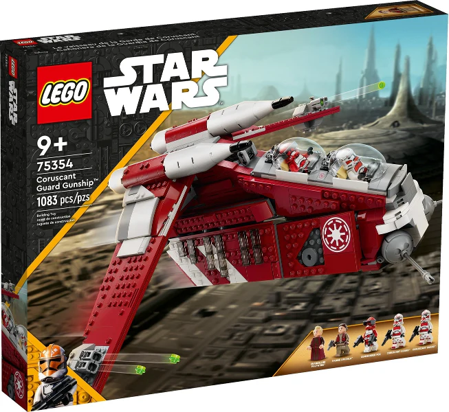 75354 - Coruscant Guard Gunship - EMPTY BOX ONLY - Image 2