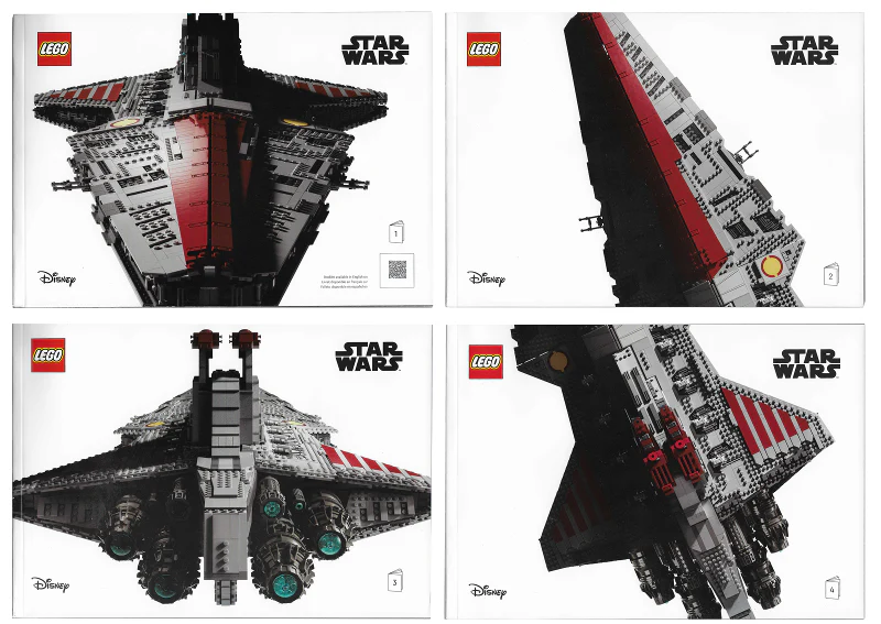75367-Venator - Class Republic Attack Cruiser - UCS - INSTRUCTIONS ONLY
