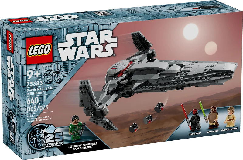 75383 - Darth Maul's Sith Infiltrator - EMPTY BOX ONLY - Image 2
