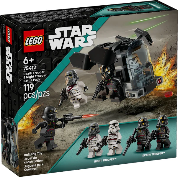 75412 - Death Trooper & Night Trooper Battle Pack - EMPTY BOX ONLY - Image 2