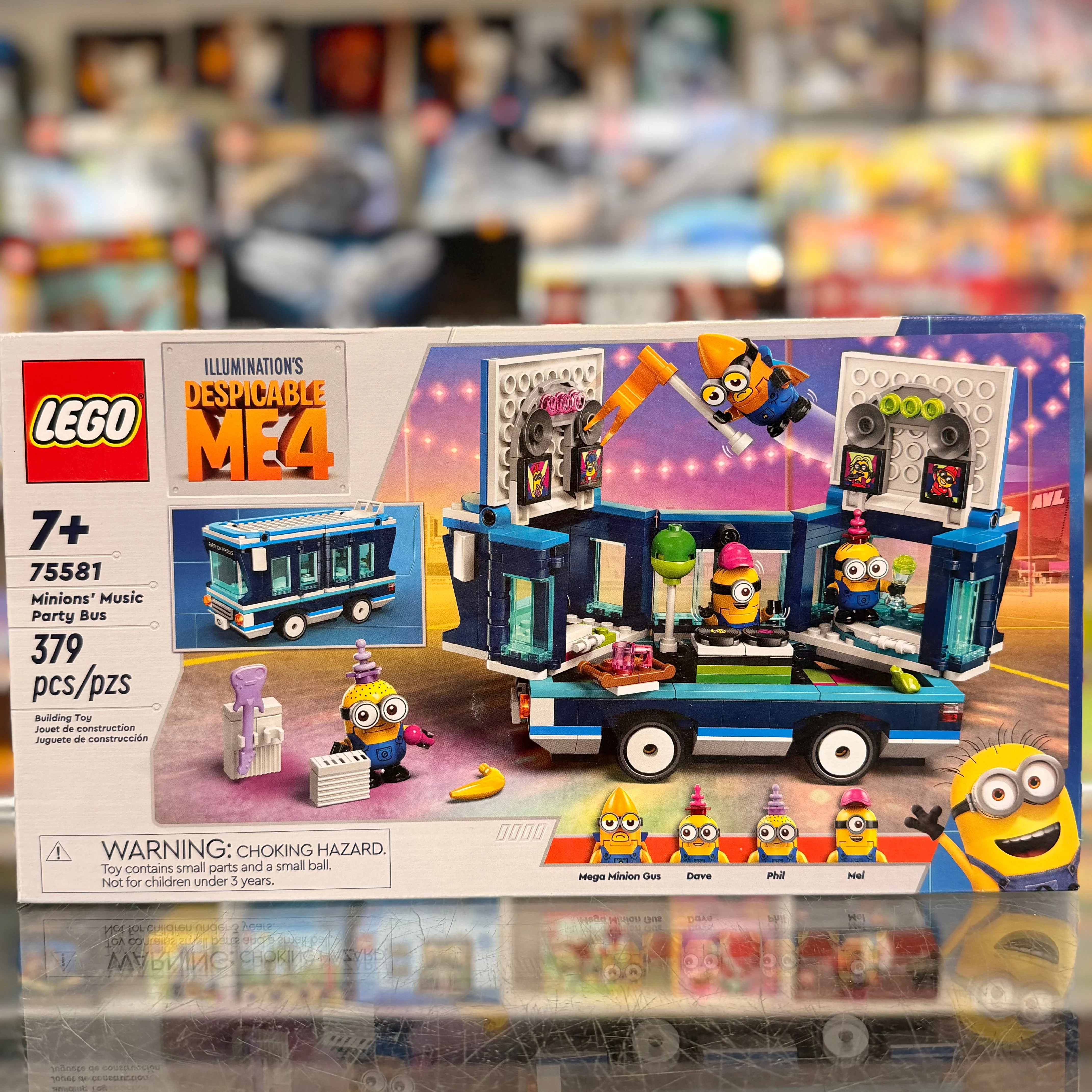 75581 - Minions' Music Party Bus - EMPTY BOX ONLY
