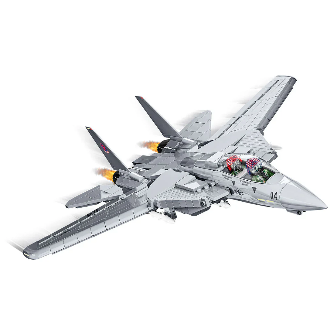 Top Gun F-14 Tomcat Fighter: COBI Set #5811a - Image 4
