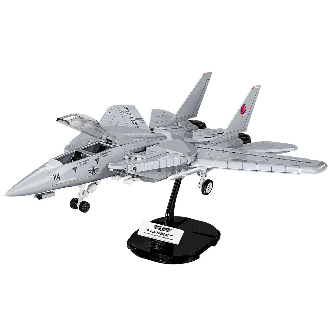 Top Gun F-14 Tomcat Fighter: COBI Set #5811a - Image 5