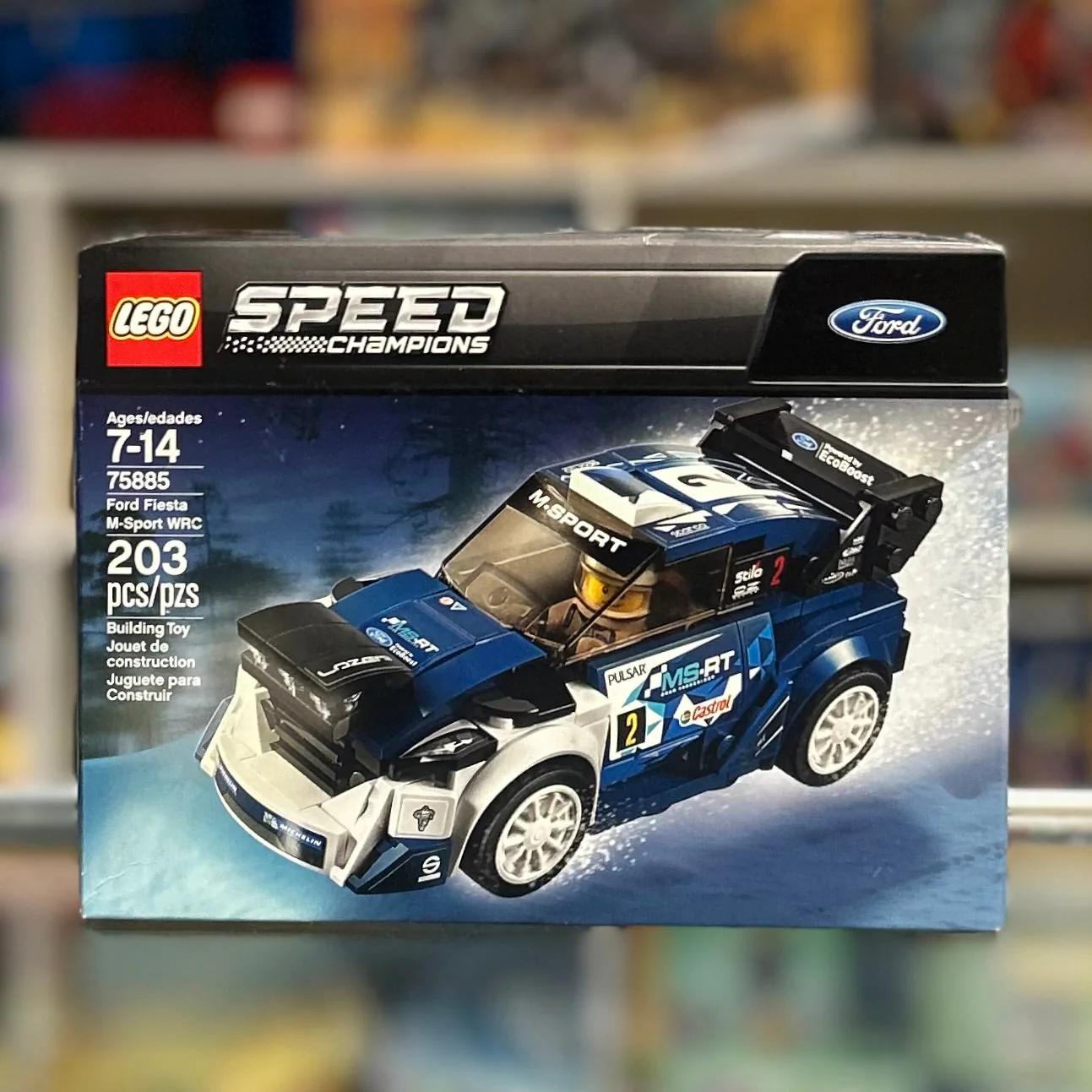 75885 - Ford Fiesta M-Sport WRC - EMPTY BOX ONLY
