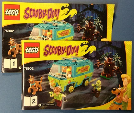 75902-The Mystery Machine - INSTRUCTIONS ONLY - Image 2