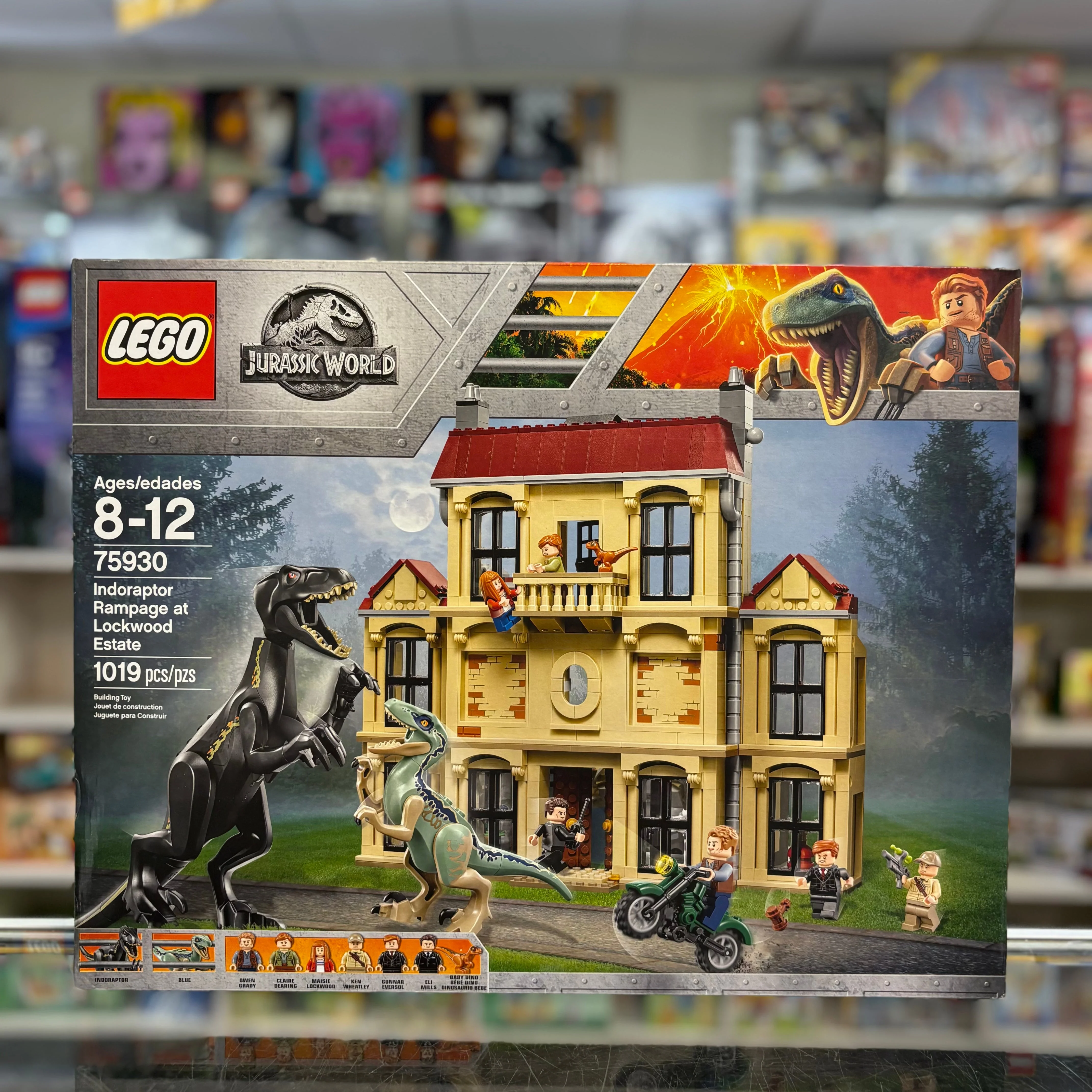 75930 - Indoraptor Rampage at Lockwood Estate - EMPTY BOX ONLY