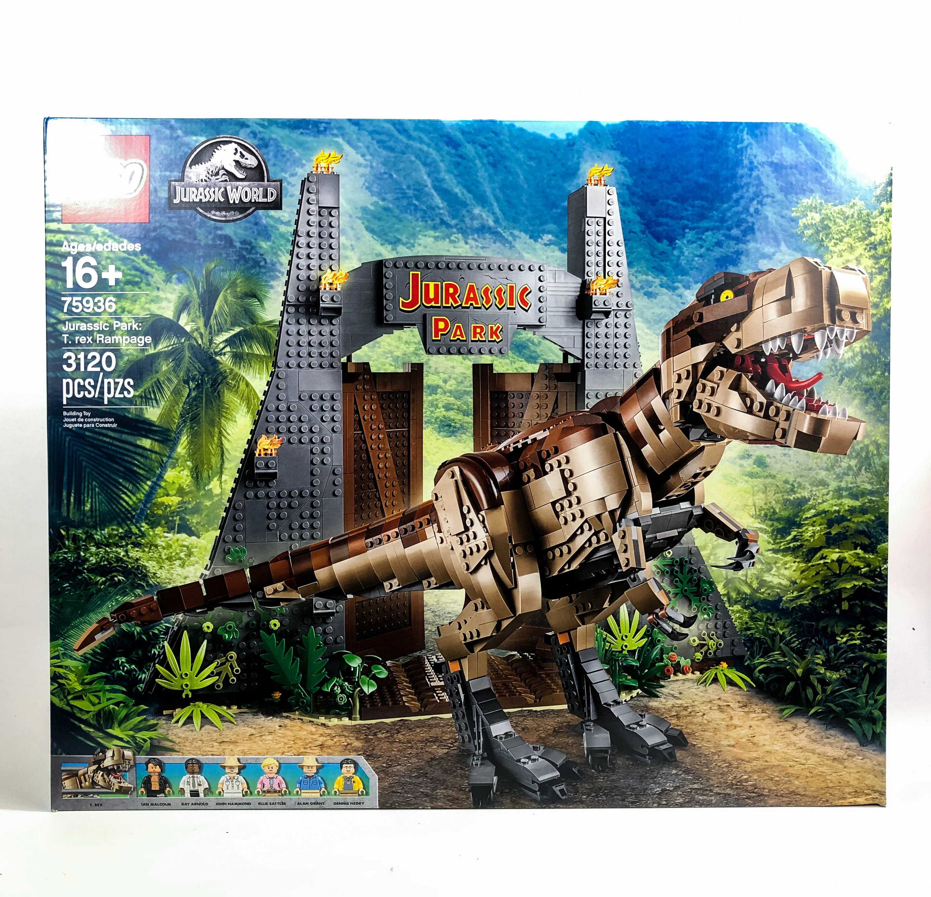 75936 - Jurassic Park: T. rex Rampage - EMPTY BOX ONLY
