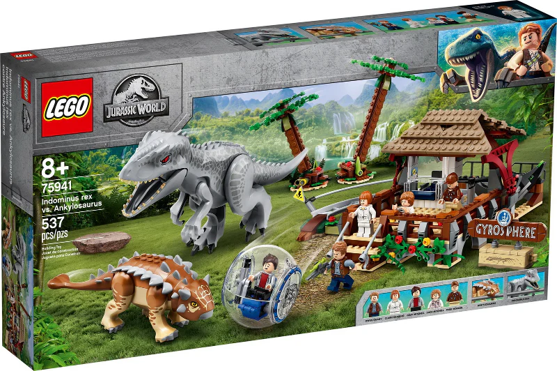 75941 - Indominus rex vs. Ankylosaurus - EMPTY BOX ONLY - Image 2