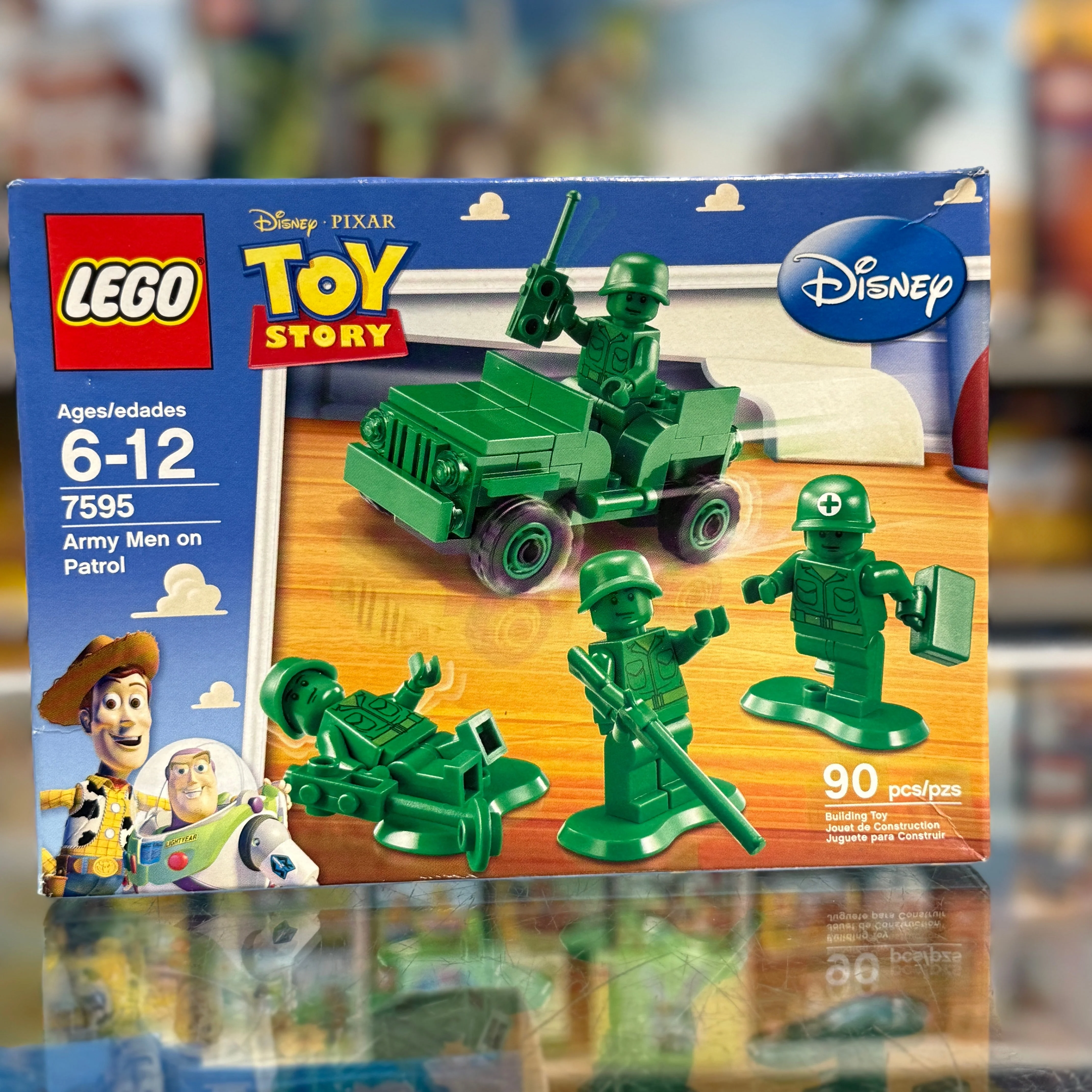 7595 - Army Men on Patrol - EMPTY BOX ONLY