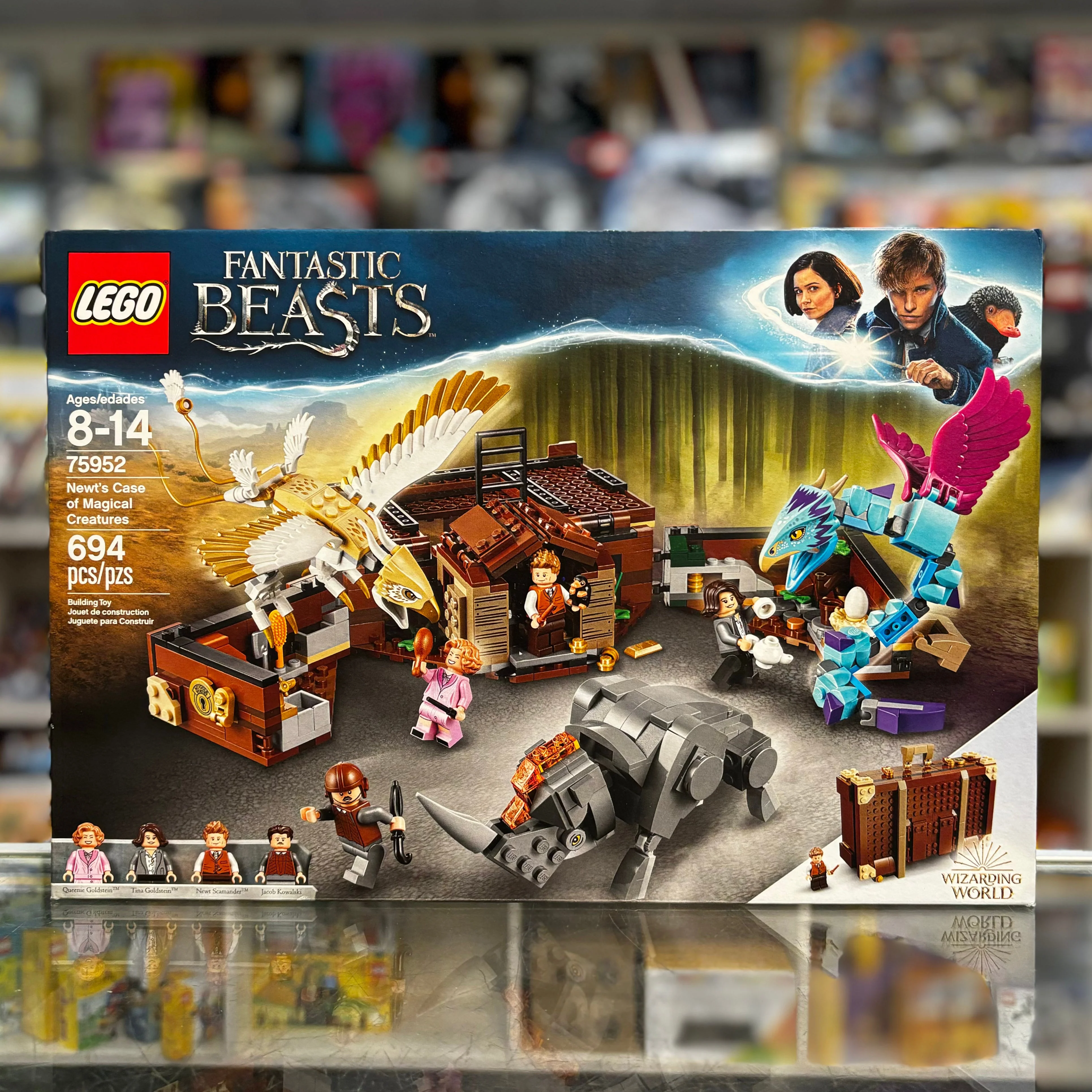 75952 - Newt's Case of Magical Creatures - EMPTY BOX ONLY