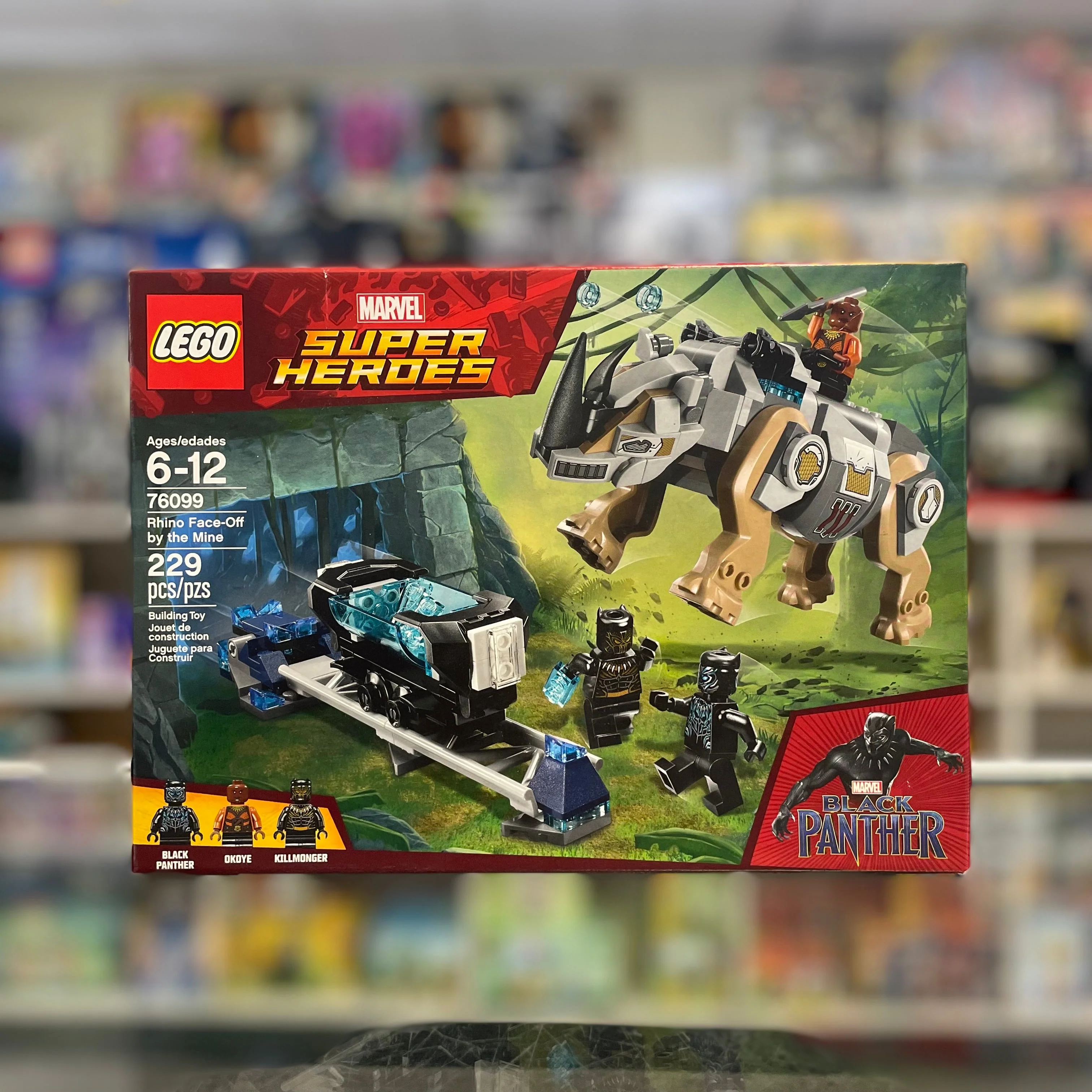 76099 - Rhino Face-Off by the Mine - EMPTY BOX ONLY