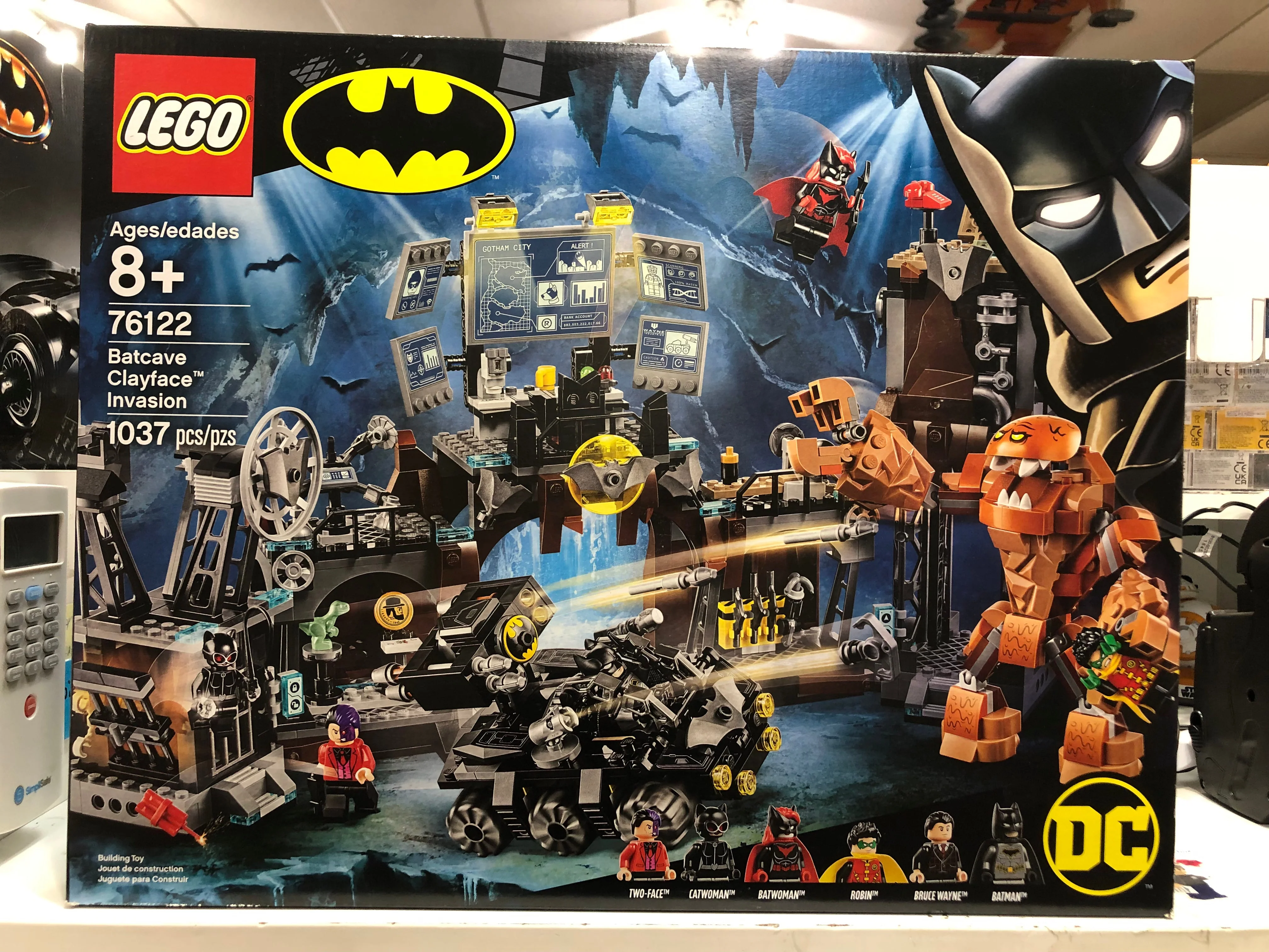 76122 - Batcave Clayface Invasion - EMPTY BOX ONLY