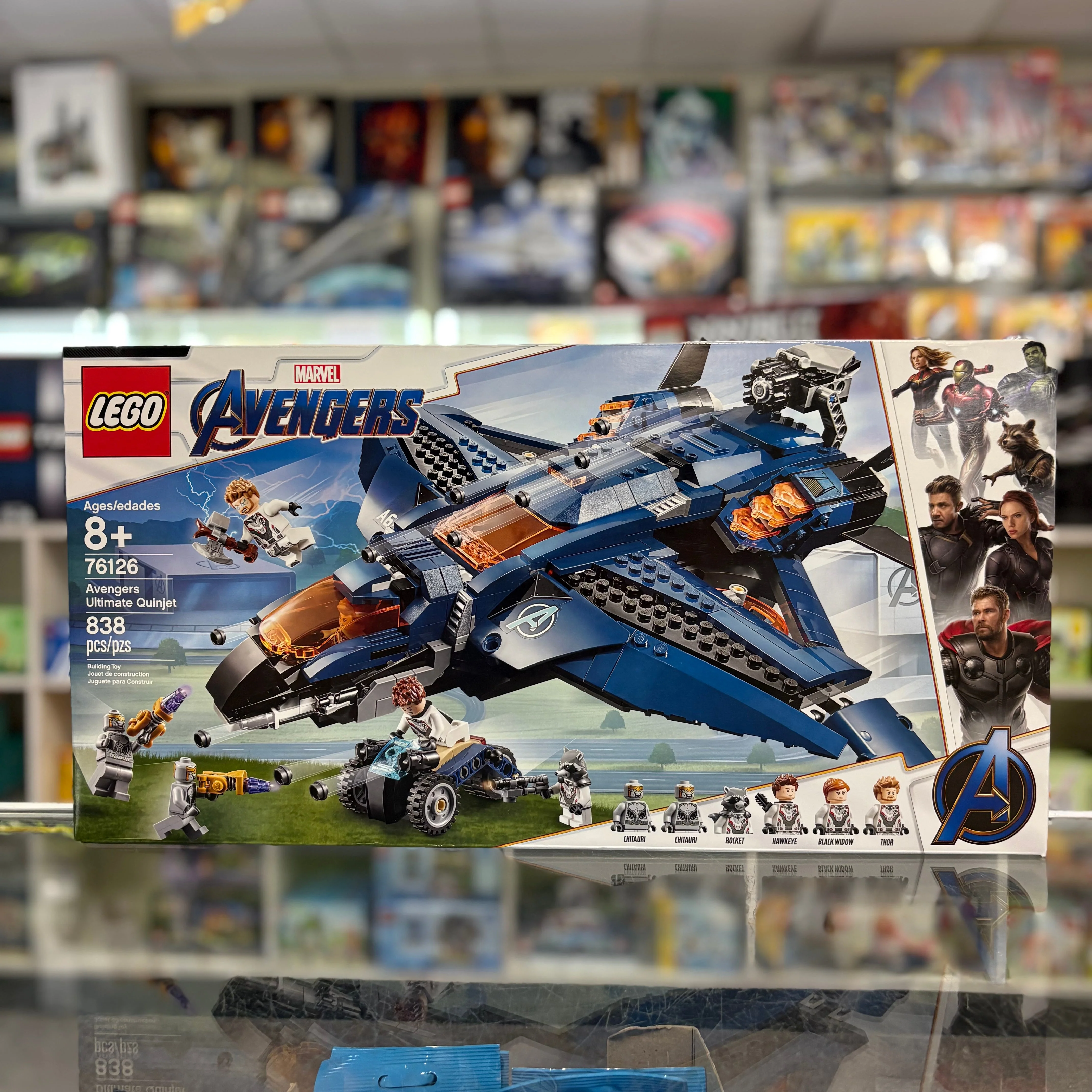 76126 - Avengers Ultimate Quinjet - EMPTY BOX ONLY