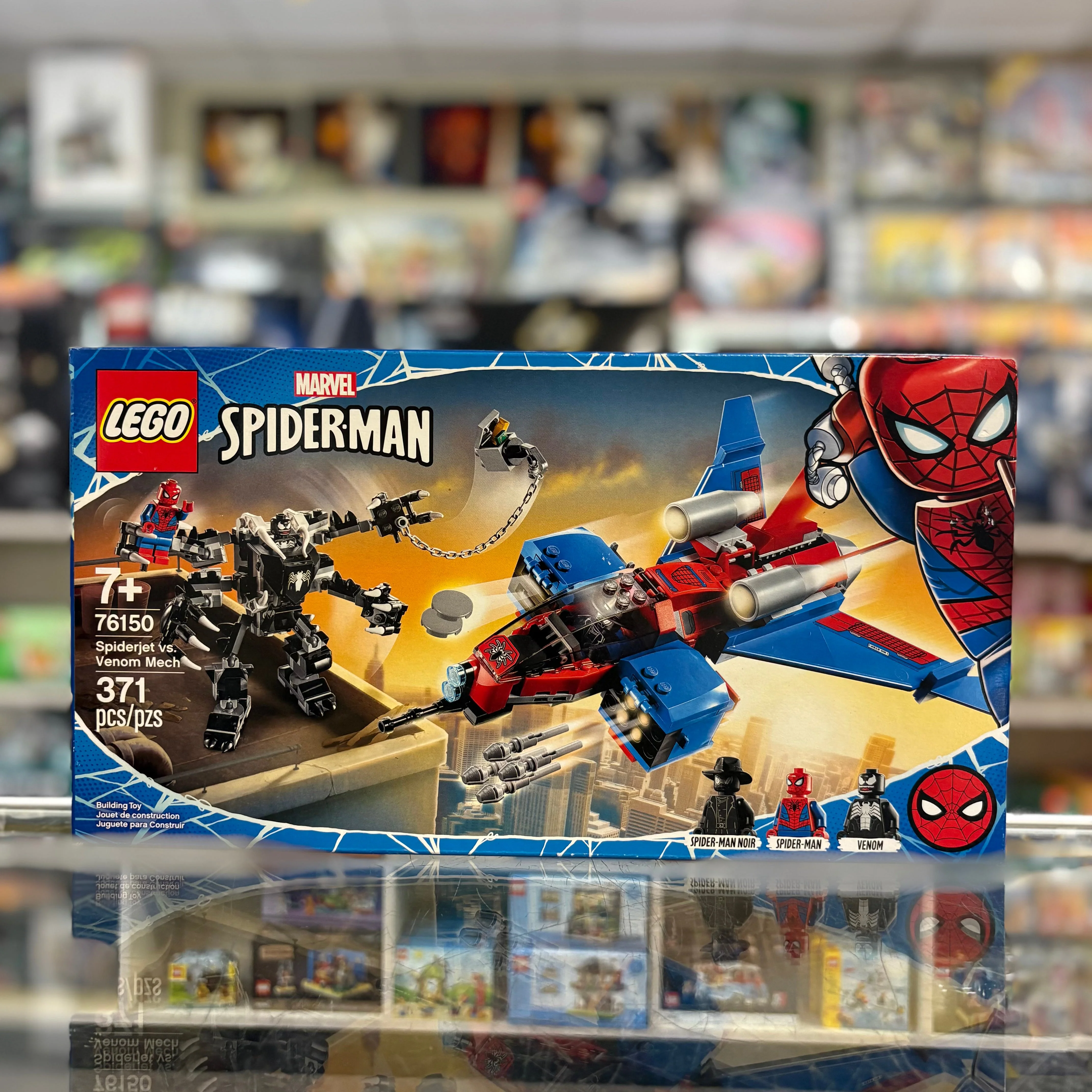 76150 - Spiderjet vs. Venom Mech - EMPTY BOX ONLY