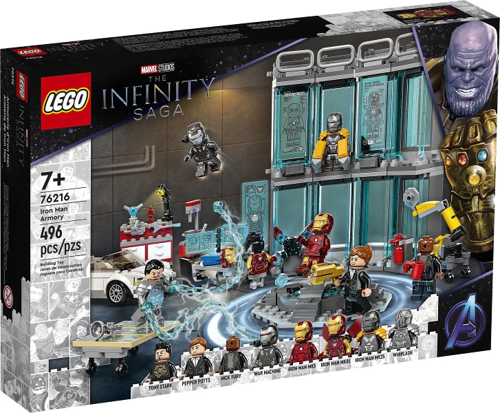 76216 - Iron Man Armory - EMPTY BOX ONLY - Image 2