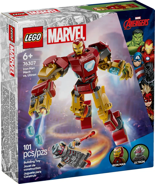 76307 - Iron Man Mech vs Ultron - EMPTY BOX ONLY - Image 2