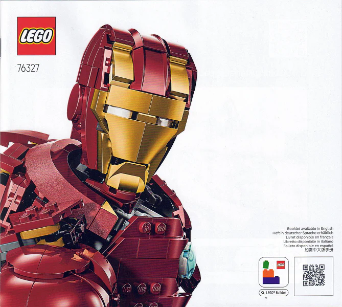 76327 - Iron Man MK4 Bust - INSTRUCTIONS ONLY