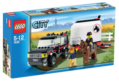 7635 - 4WD with Horse Trailer - EMPTY BOX ONLY - Image 2
