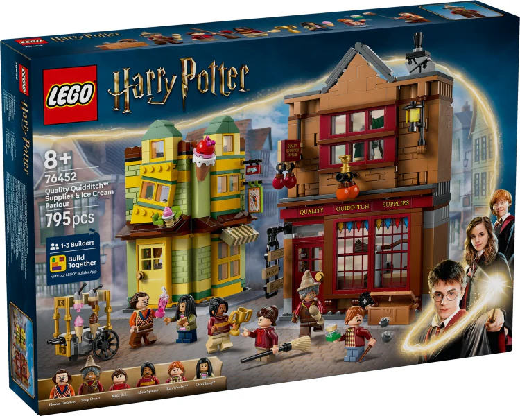 76452 - Quality Quidditch Supplies & Ice Cream Parlour - EMPTY BOX ONLY - Image 2