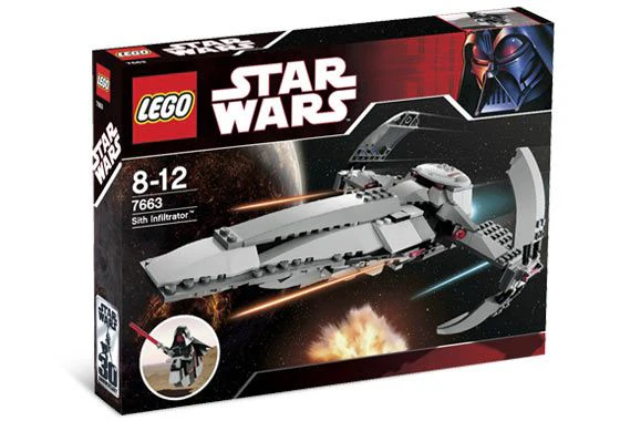 7663 - Sith Infiltrator - EMPTY BOX ONLY