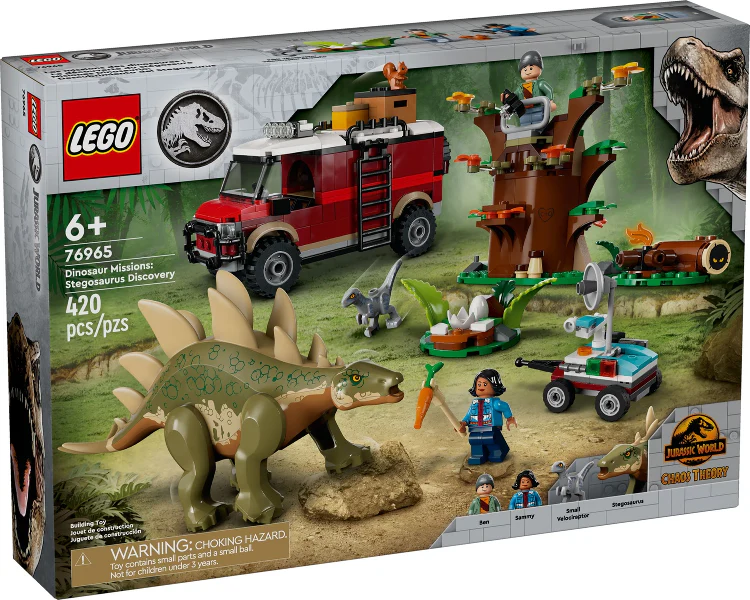 76965 - Dinosaur Missions: Stegosaurus Discovery - EMPTY BOX ONLY - Image 2