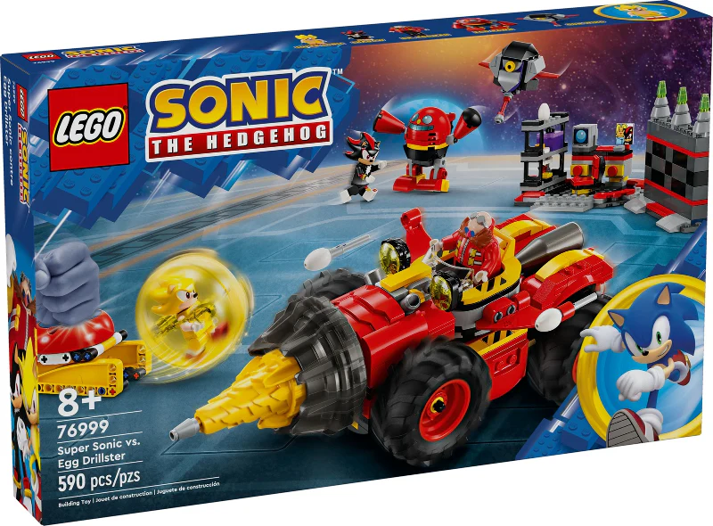 76999 - Super Sonic vs. Egg Drillster - EMPTY BOX ONLY - Image 2