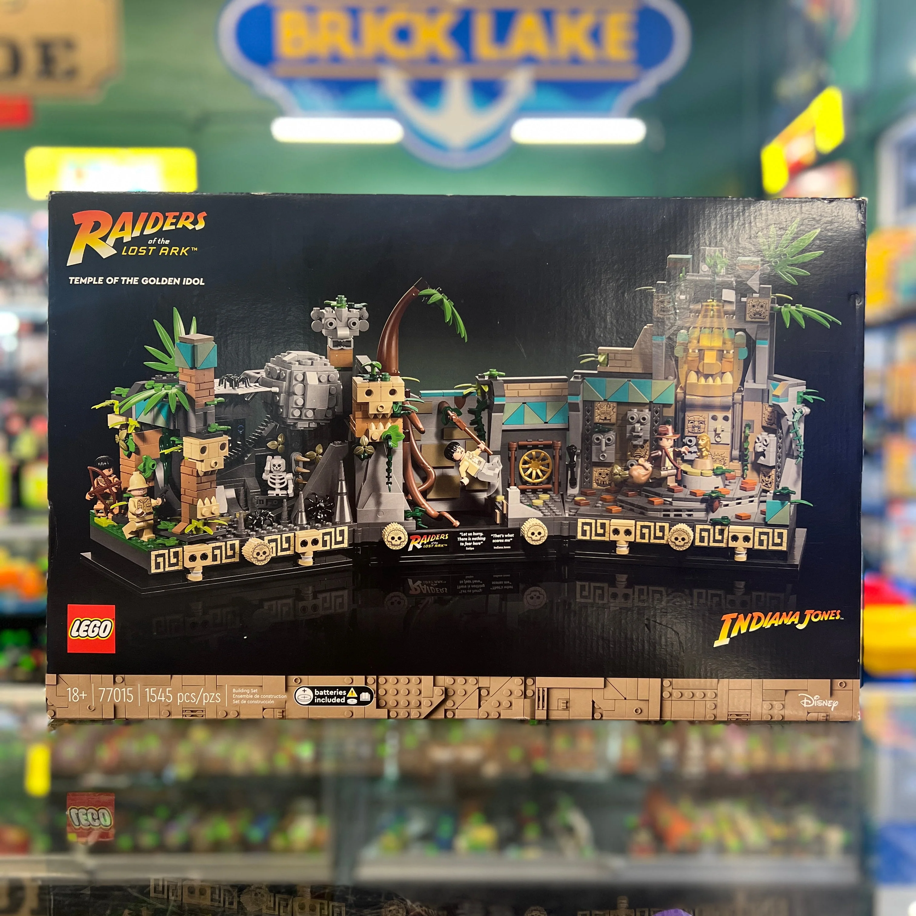 77015 - Temple of the Golden Idol - EMPTY BOX ONLY