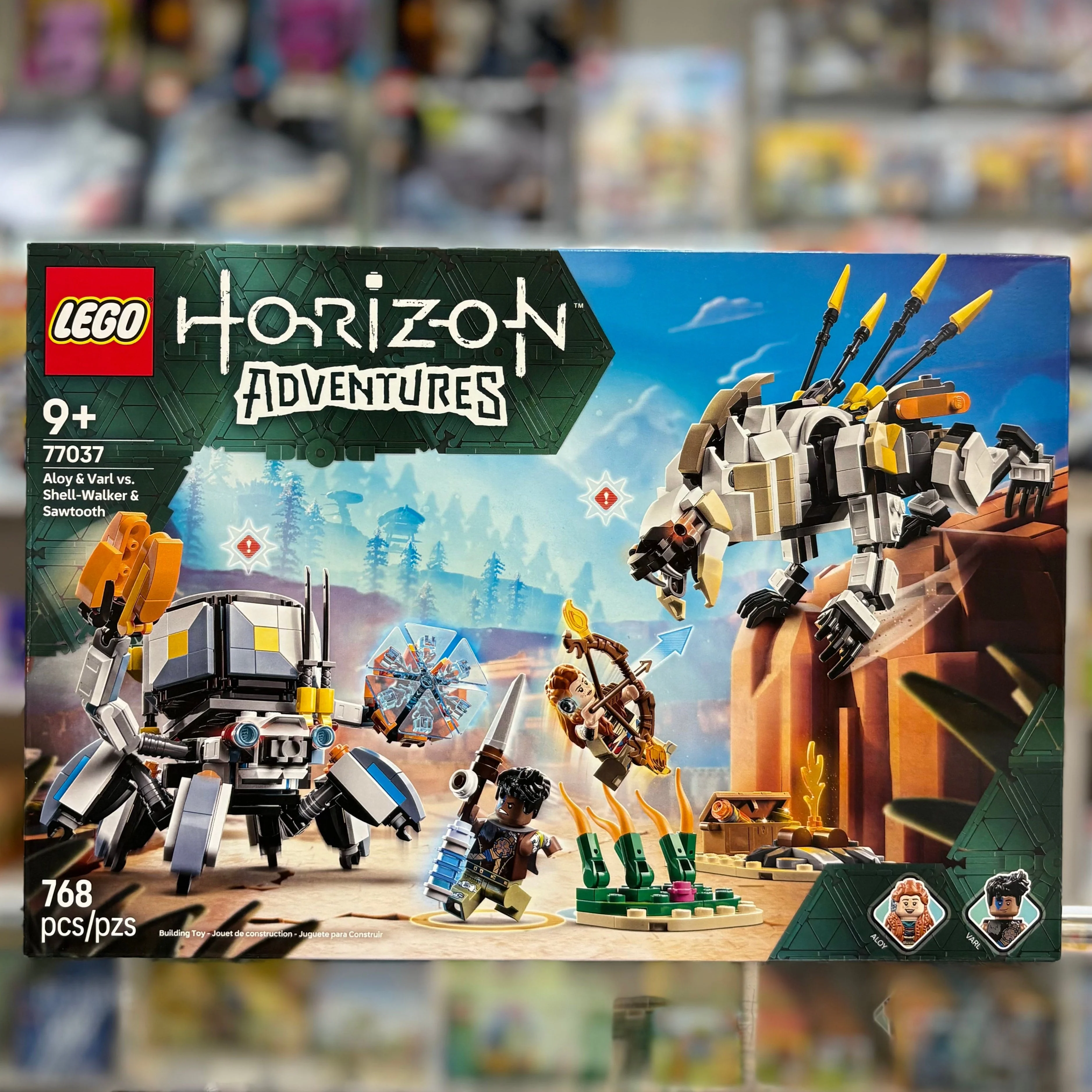 77037 - Aloy & Varl vs. Ahell-Walker & Sawtooth - EMPTY BOX ONLY