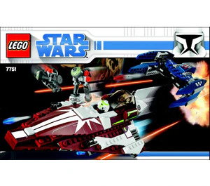 7751-Ahsoka's Starfighter and Vulture Droid - INSTRUCTIONS ONLY