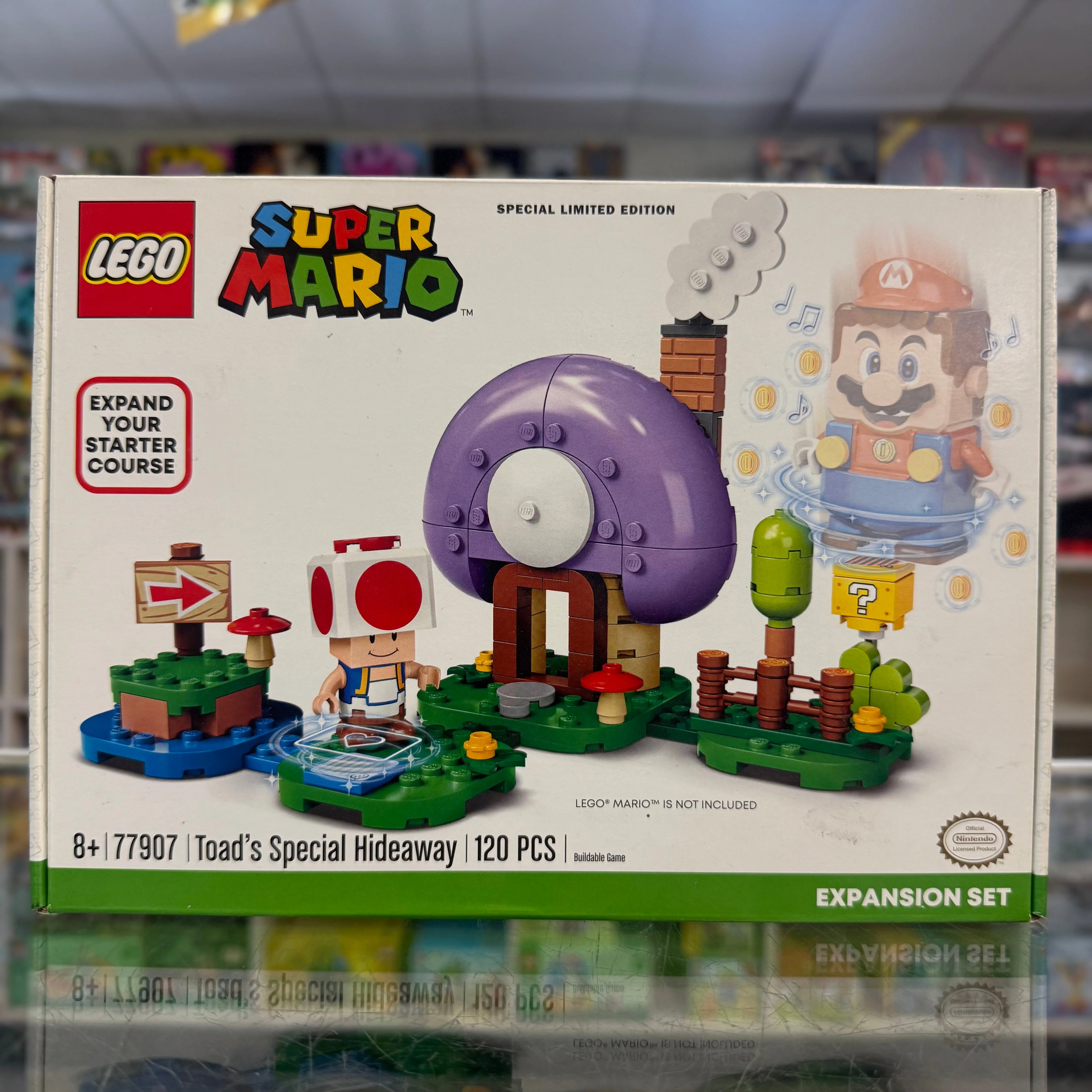 77907 - Toad's Special Hideaway - Expansion Set - San Diego Comic-Con 2020 Exclusive - EMPTY BOX ONLY