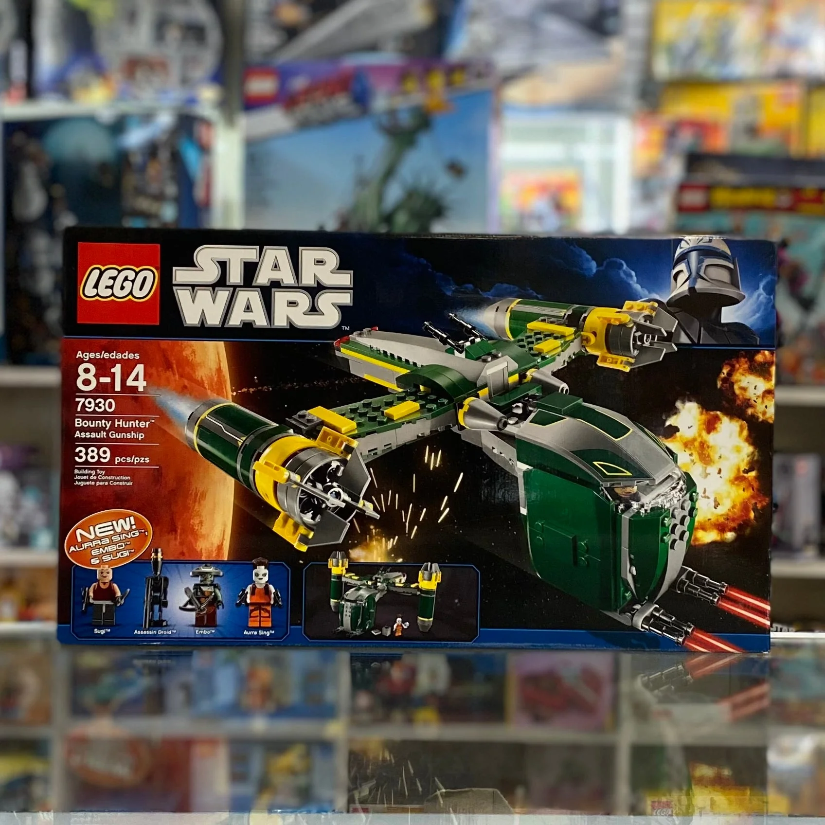 7930 - Bounty Hunter Assult Gunship - EMPTY BOX ONLY