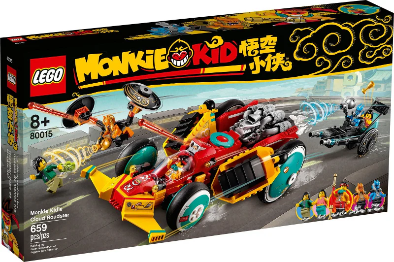 80015 - Monkie Kid's Cloud Roadster - EMPTY BOX ONLY - Image 2