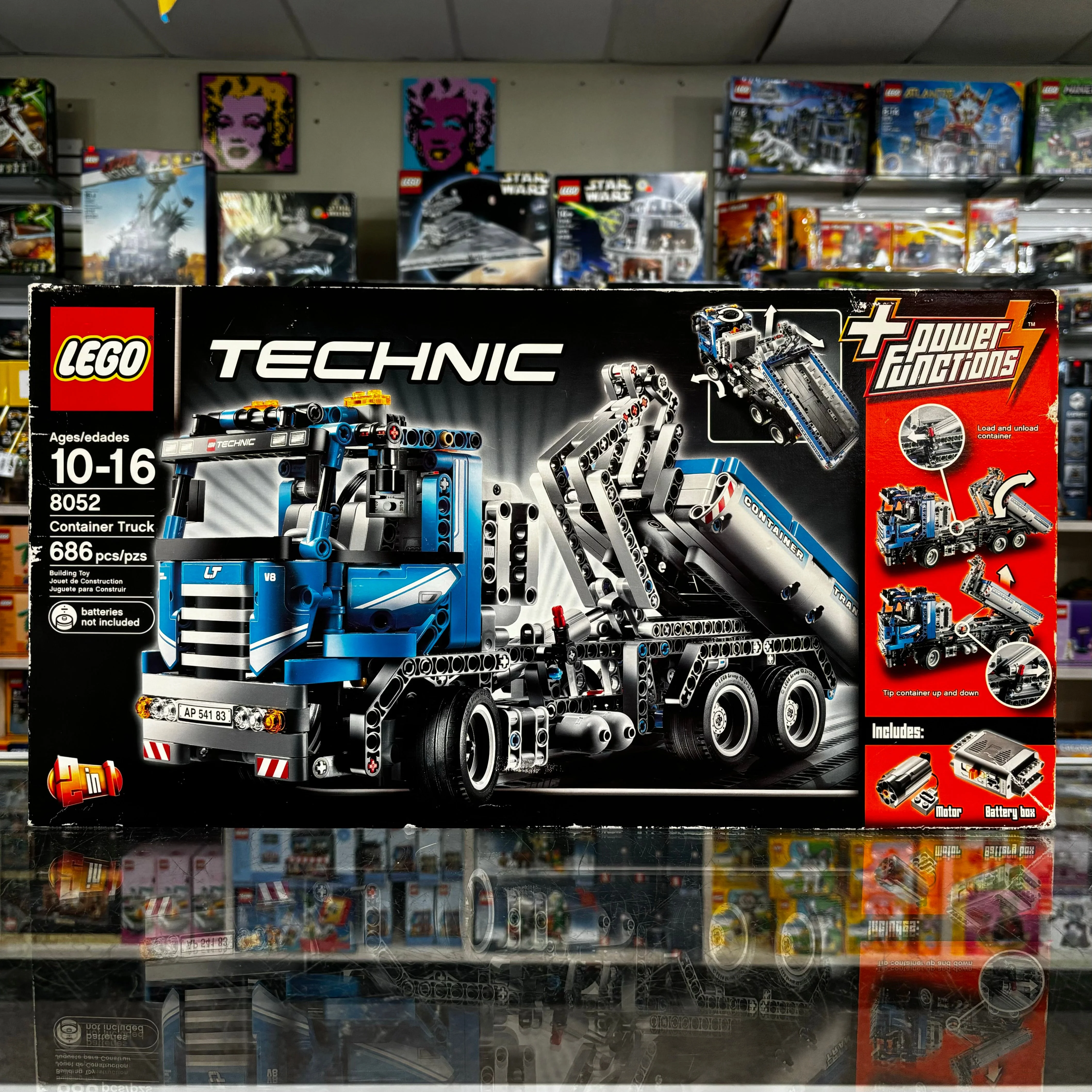 8052 - Container Truck - EMPTY BOX ONLY