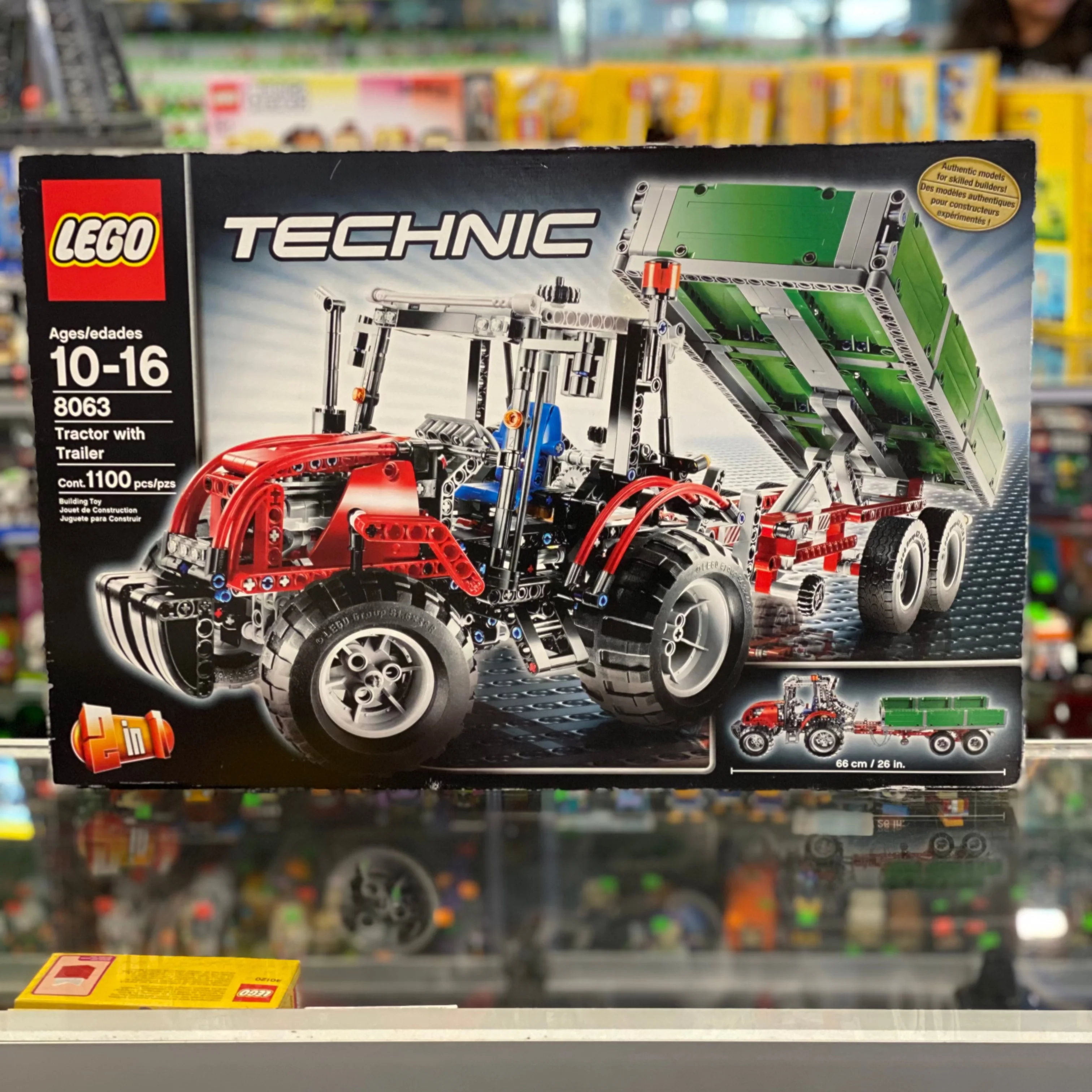 8063 - Tractor with Trailer - EMPTY BOX ONLY
