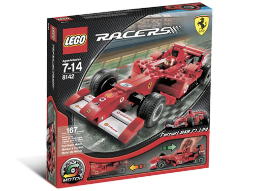 8142 - Ferrari 248 F1 1:24 (Vodafone version) - EMPTY BOX ONLY