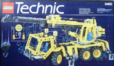 8460 - Pneumatic Crane Truck - EMPTY BOX ONLY