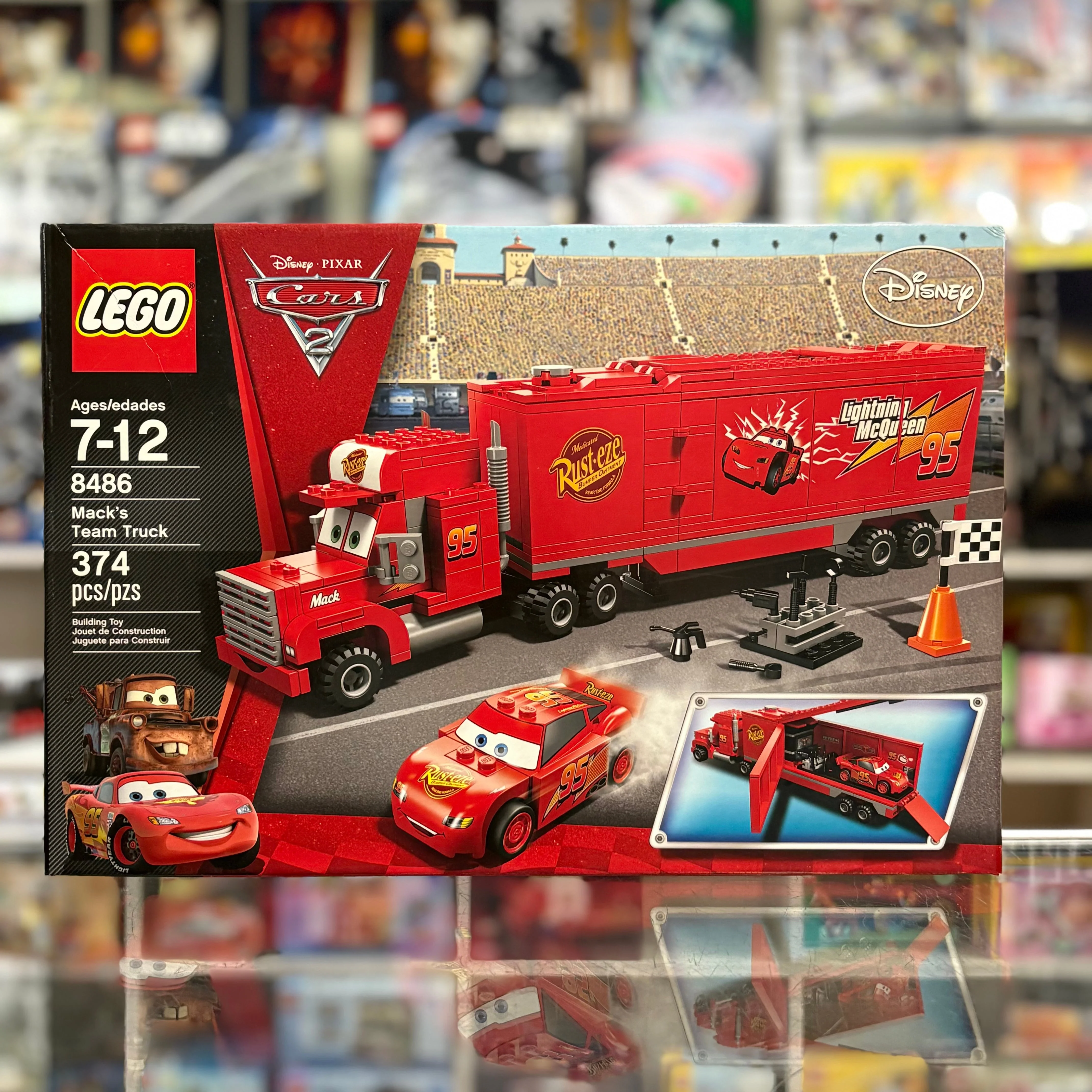 8486 - Mack's Team Truck - EMPTY BOX ONLY