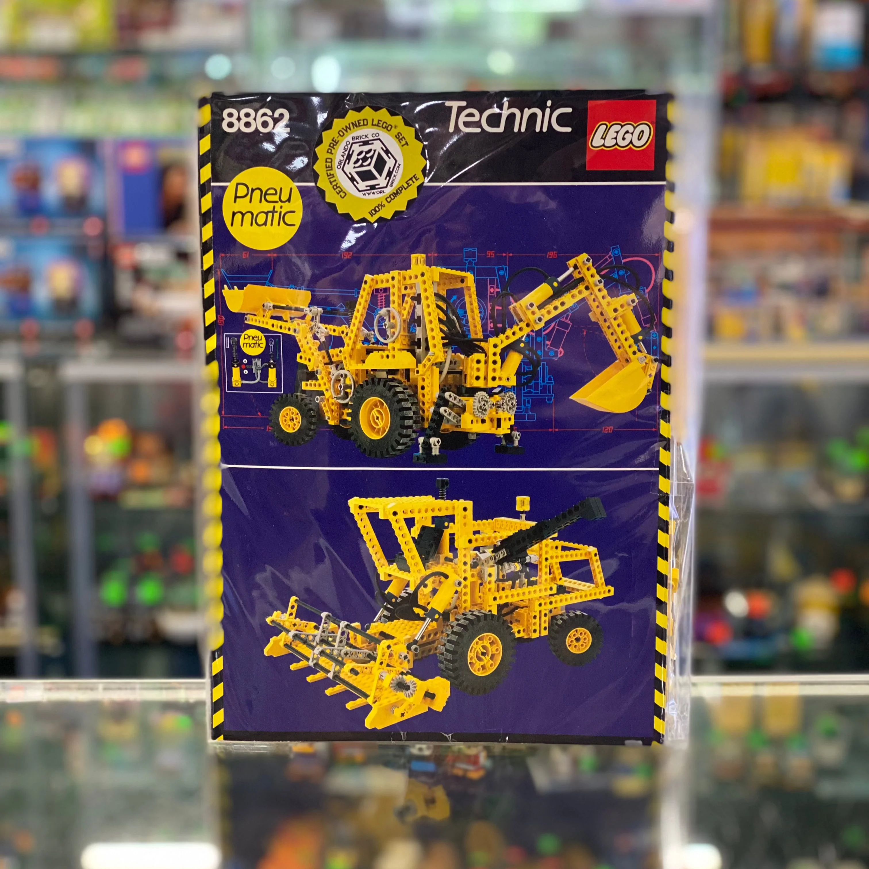 8862 - Backhoe - EMPTY BOX ONLY