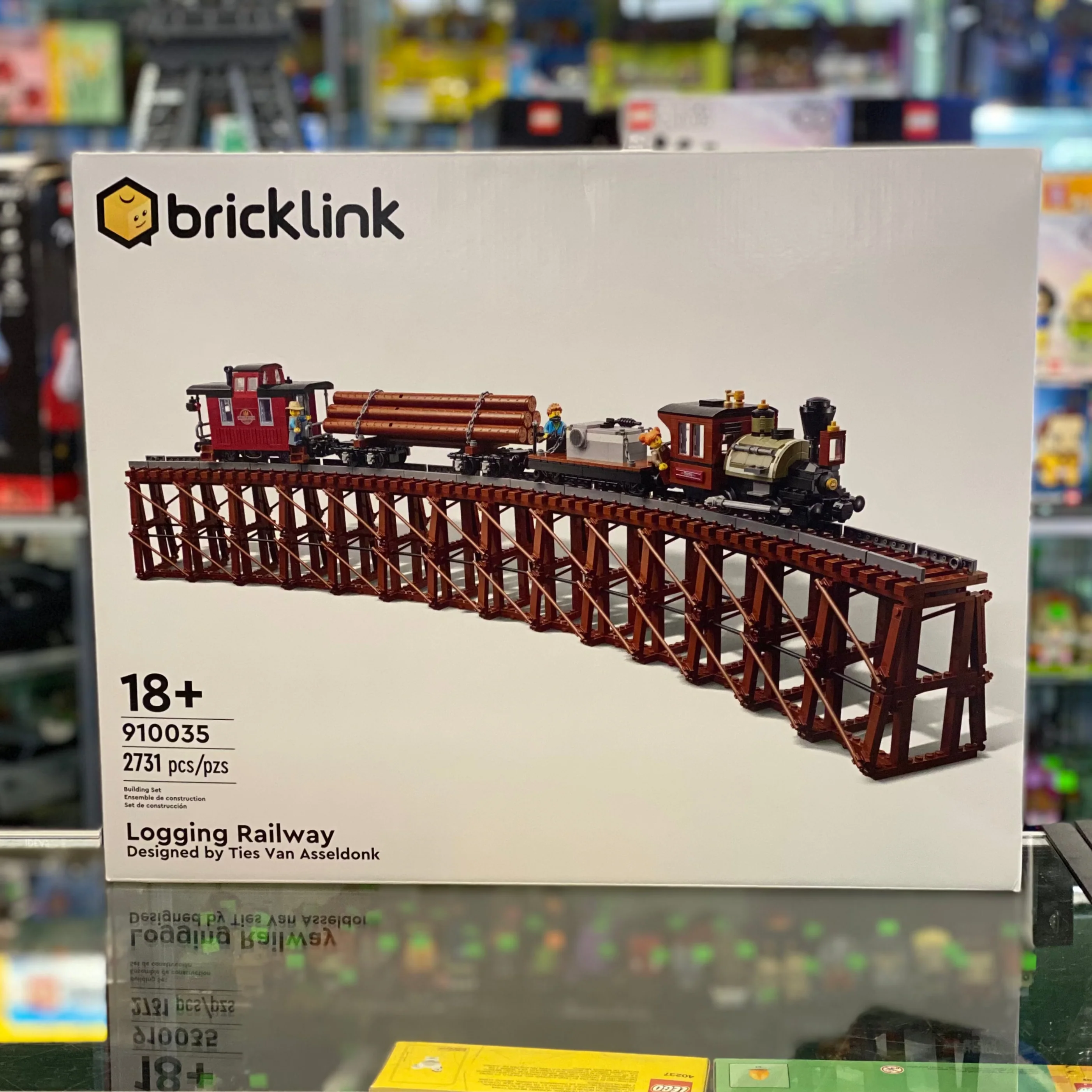 910035 - Logging Railway - EMPTY BOX ONLY