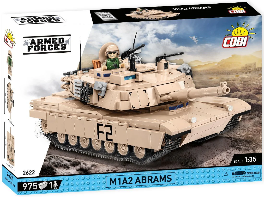 COBI M1A2 Abrams Tank: Set #2622