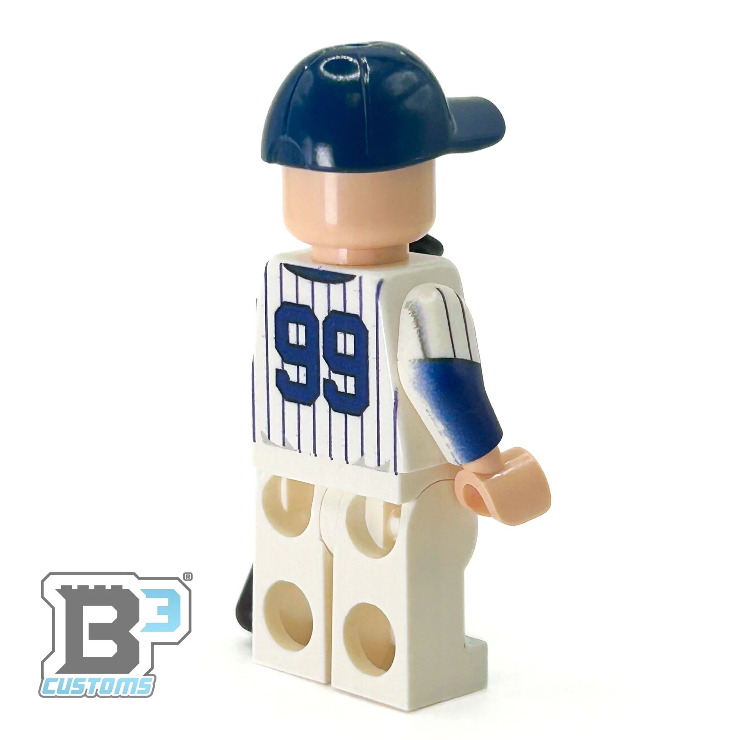 #99 Judge NY Baseball Player Minifig - B3 Customs - Image 3