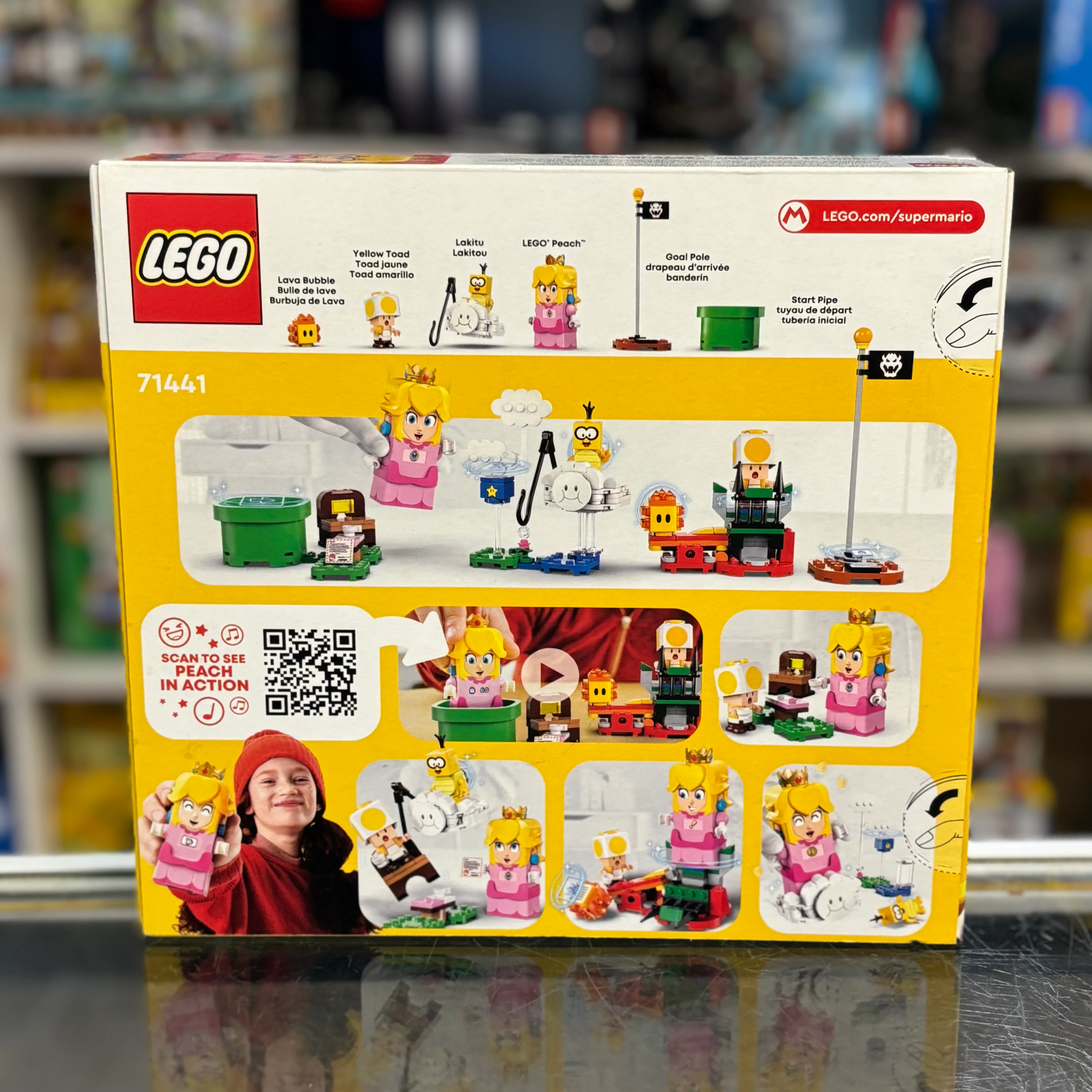 Adventures with interactive LEGO Peach, 71441 - LEGO® Super Mario Set - Image 2