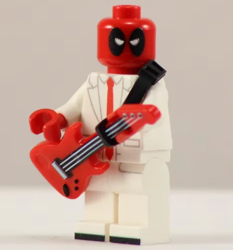 AGENT MERCPOOL Custom Printed Marvel Minifigure - Image 3