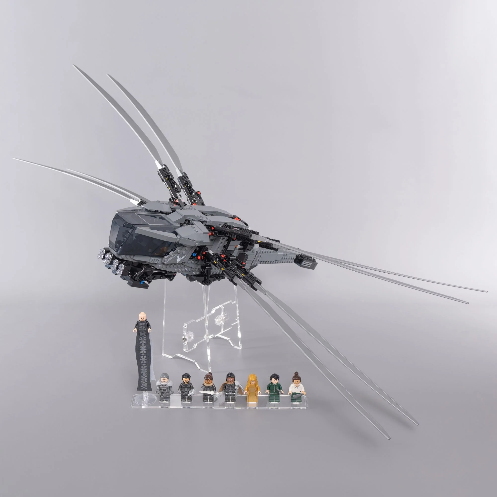 Angled Display Stand for LEGO 10327 Dune Atreides Royal Ornithopter