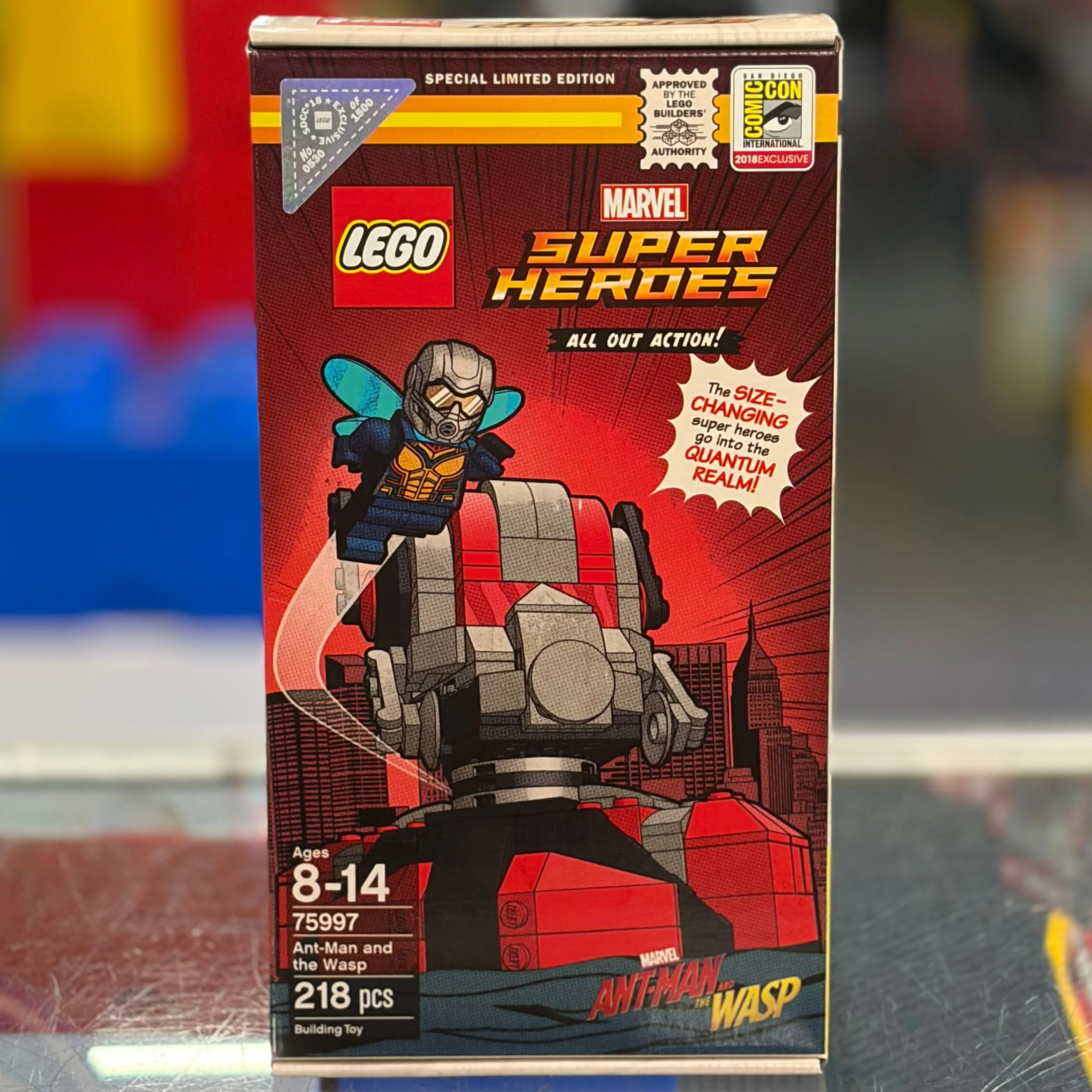 Ant-Man and the Wasp - San Diego Comic-Con 2018 Exclusive, 75997- LEGO® Super Heroes Set